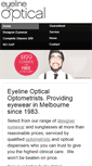 Mobile Screenshot of eyelineoptical.peacoweb.com